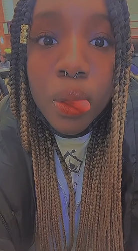 Customer photo review of Magnetic Faux Septum Ring