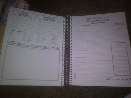 Customer photo review of Illinois State Parks - Adventure Planning Journal