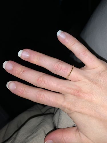 Customer photo review of Bague Beaded - Or 10k