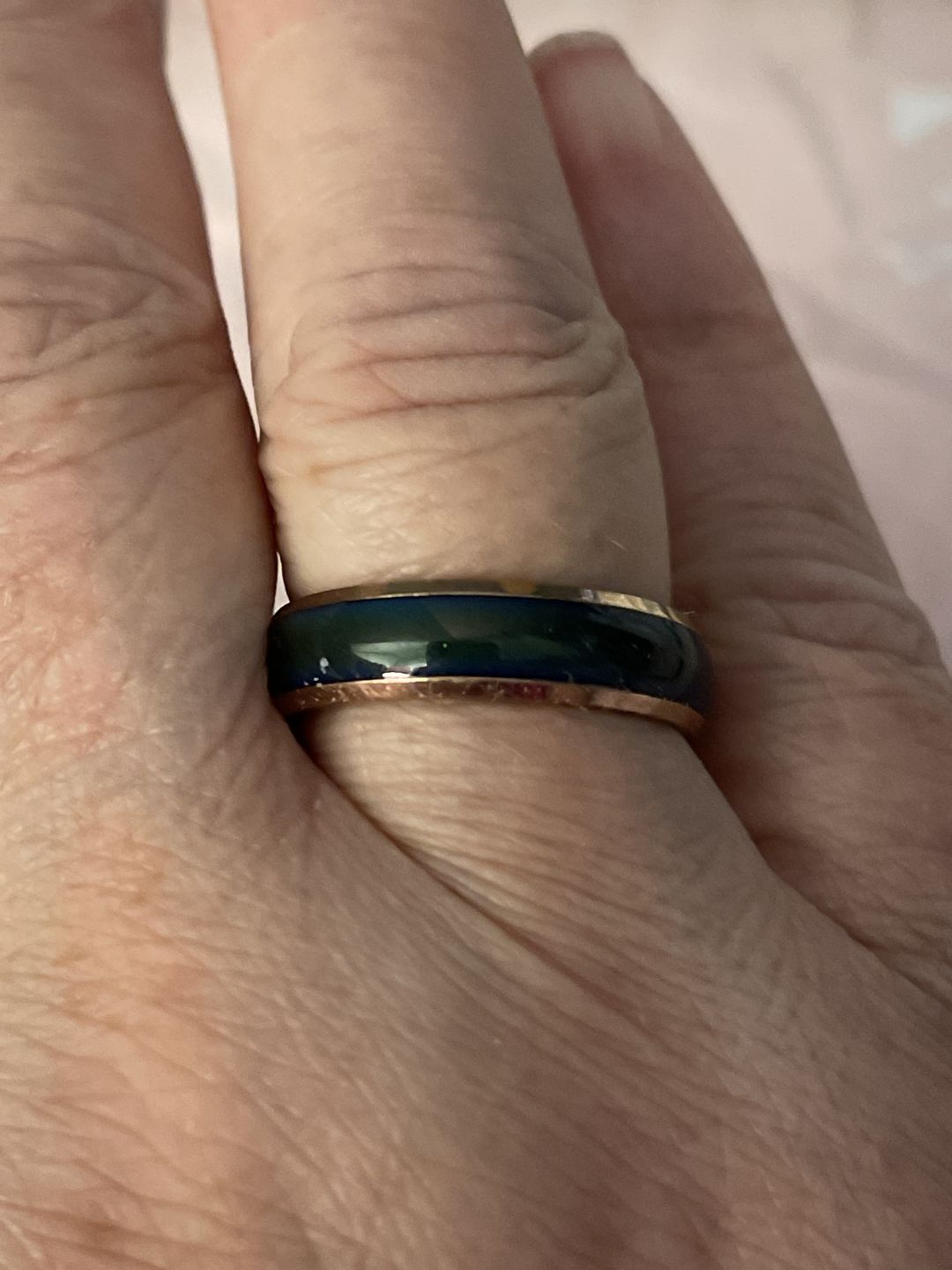 Customer photo review of Mystical Mood Ring