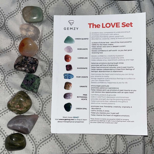 Customer photo review of The LOVE Set: Holiday Edition