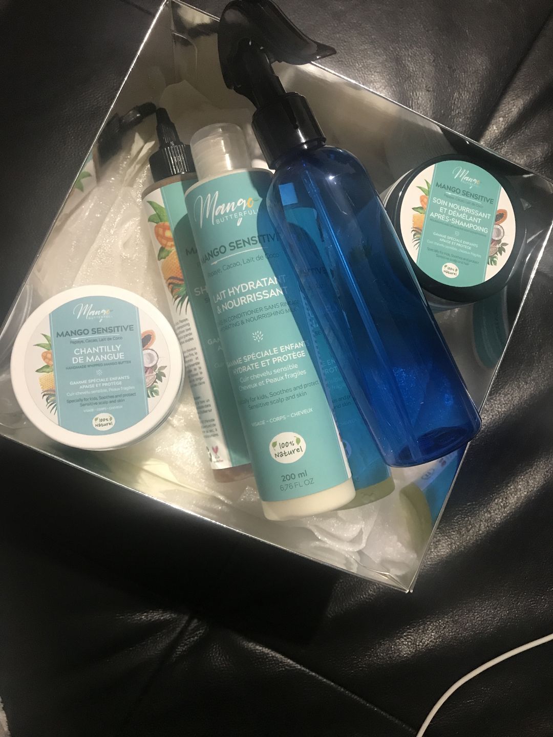 Customer photo review of Pack routine Mango SENSITIVE