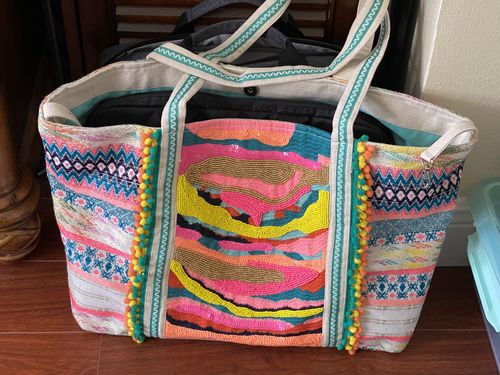 Customer photo review of The Chloe Tote