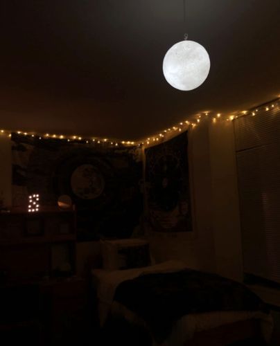Customer photo review of Galaxy Moon Lamp