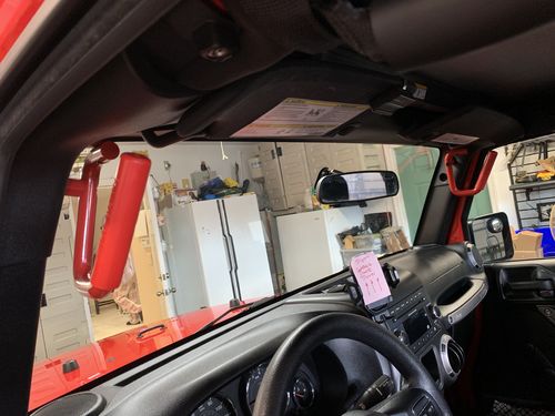 Customer photo review of Steel Grab Handle for 07-20 Jeep Wrangler JK/ JKU