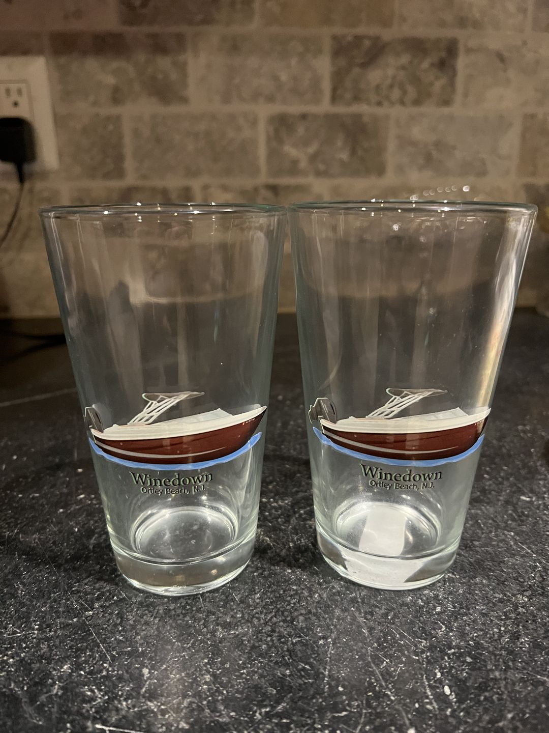 Customer photo review of Custom Pint Glasses