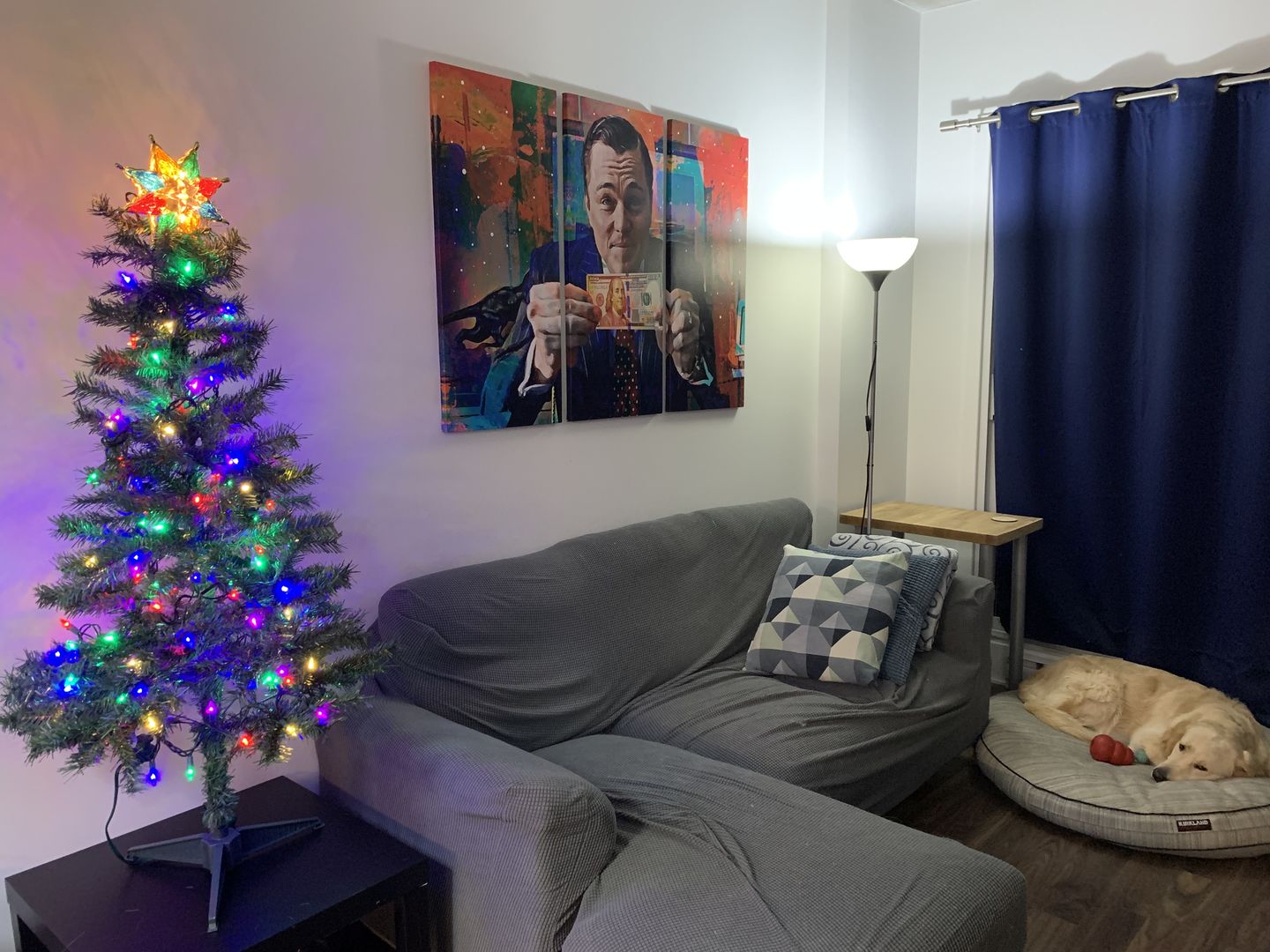 Customer photo review of The Wolf of Wall Street Wall Art
