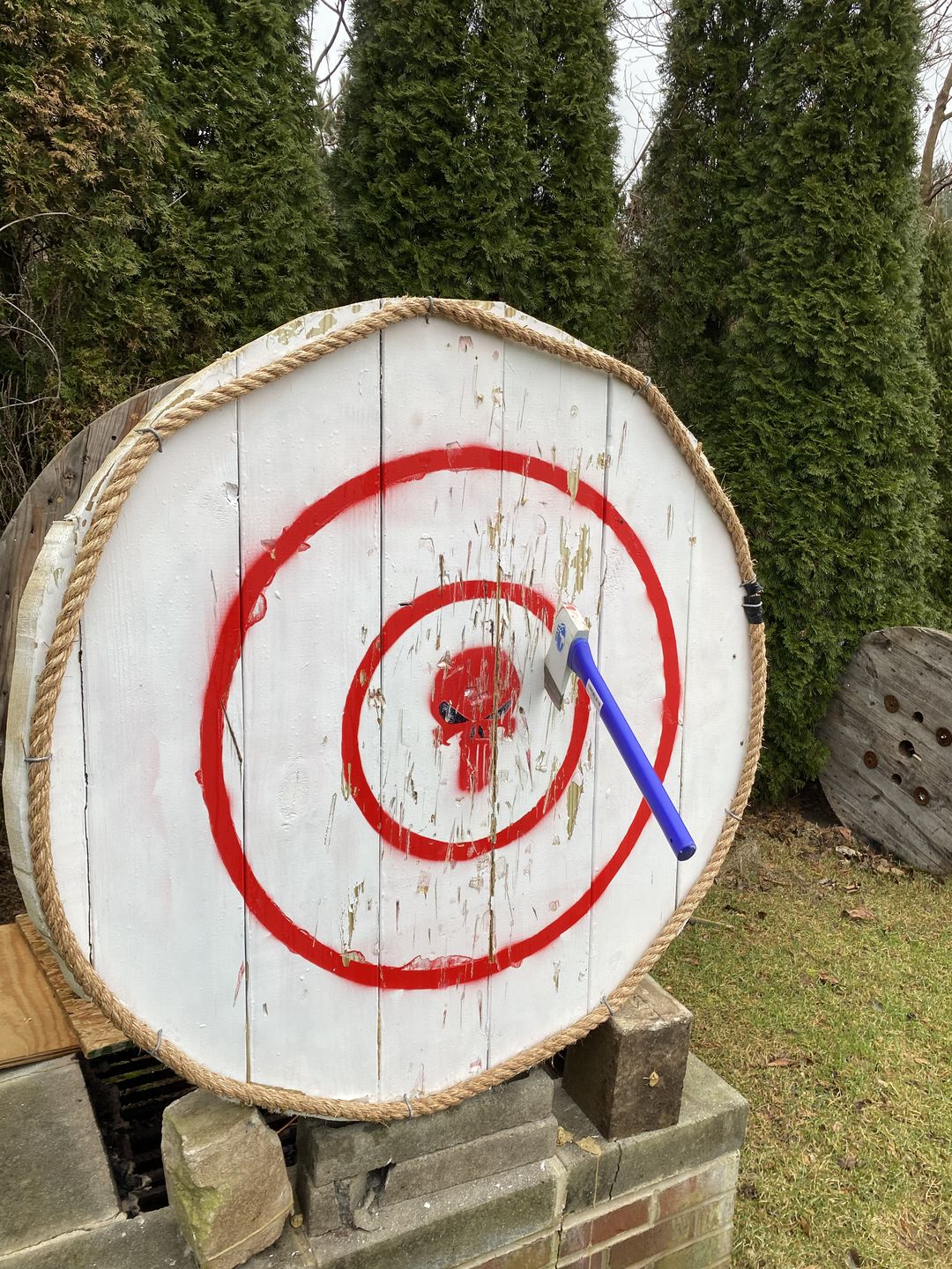 Customer photo review of WATL Kill Shot™ Throwing Axe