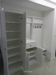 Customer photo review of Rani P6 Modern Çekmeceli Aynalı Raflı Portmanto Ayakkabılık Vestiyer Beyaz M2