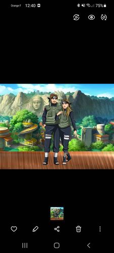 Customer photo review of Le Cadre Naruto Personnalisé