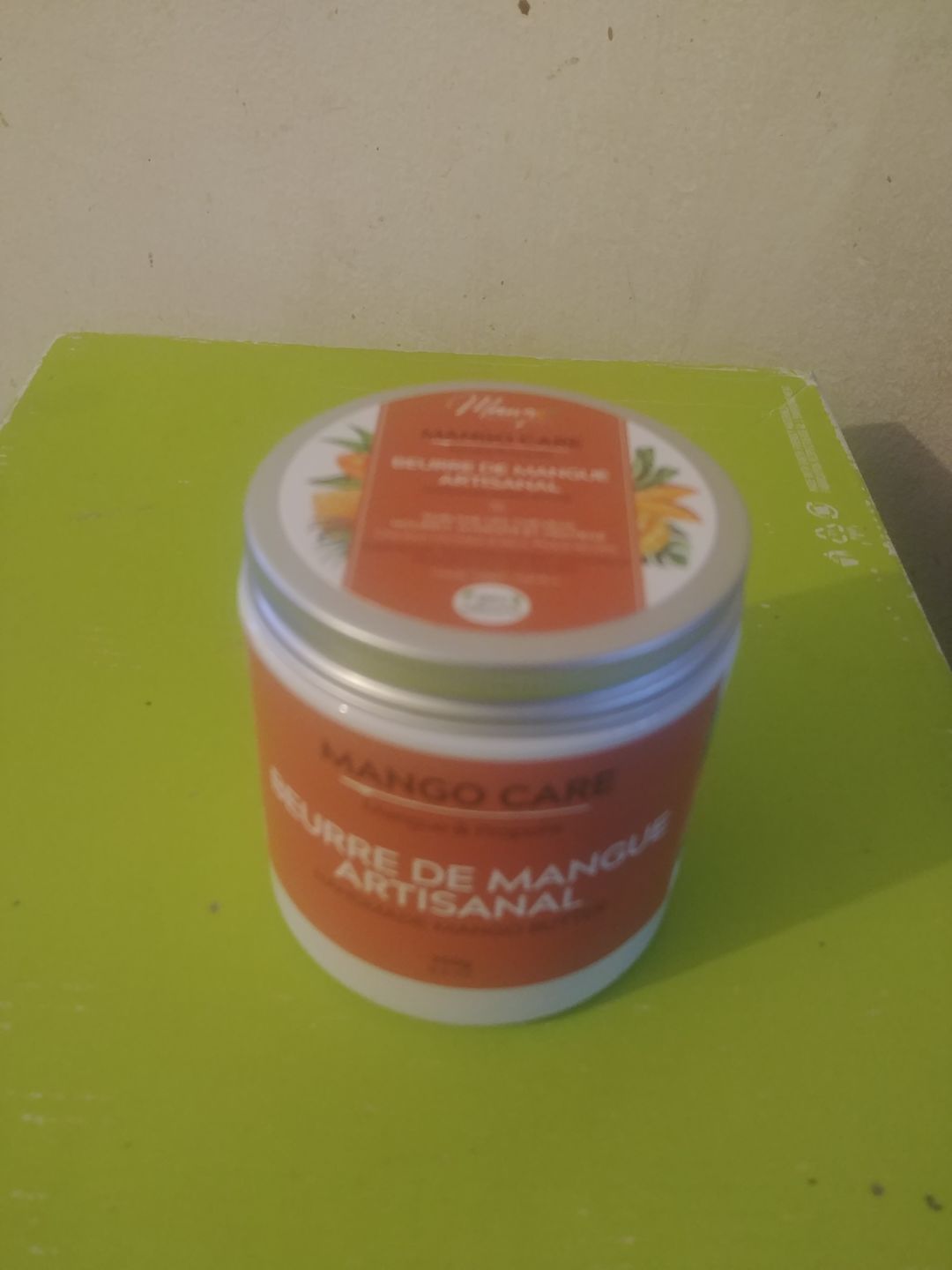 Customer photo review of Beurre de mangue artisanal CARE
