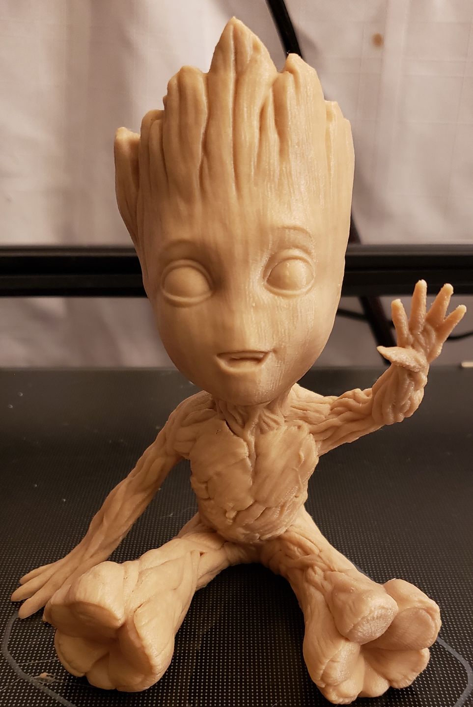 Customer photo review of Beige PETG Filament 1.75mm