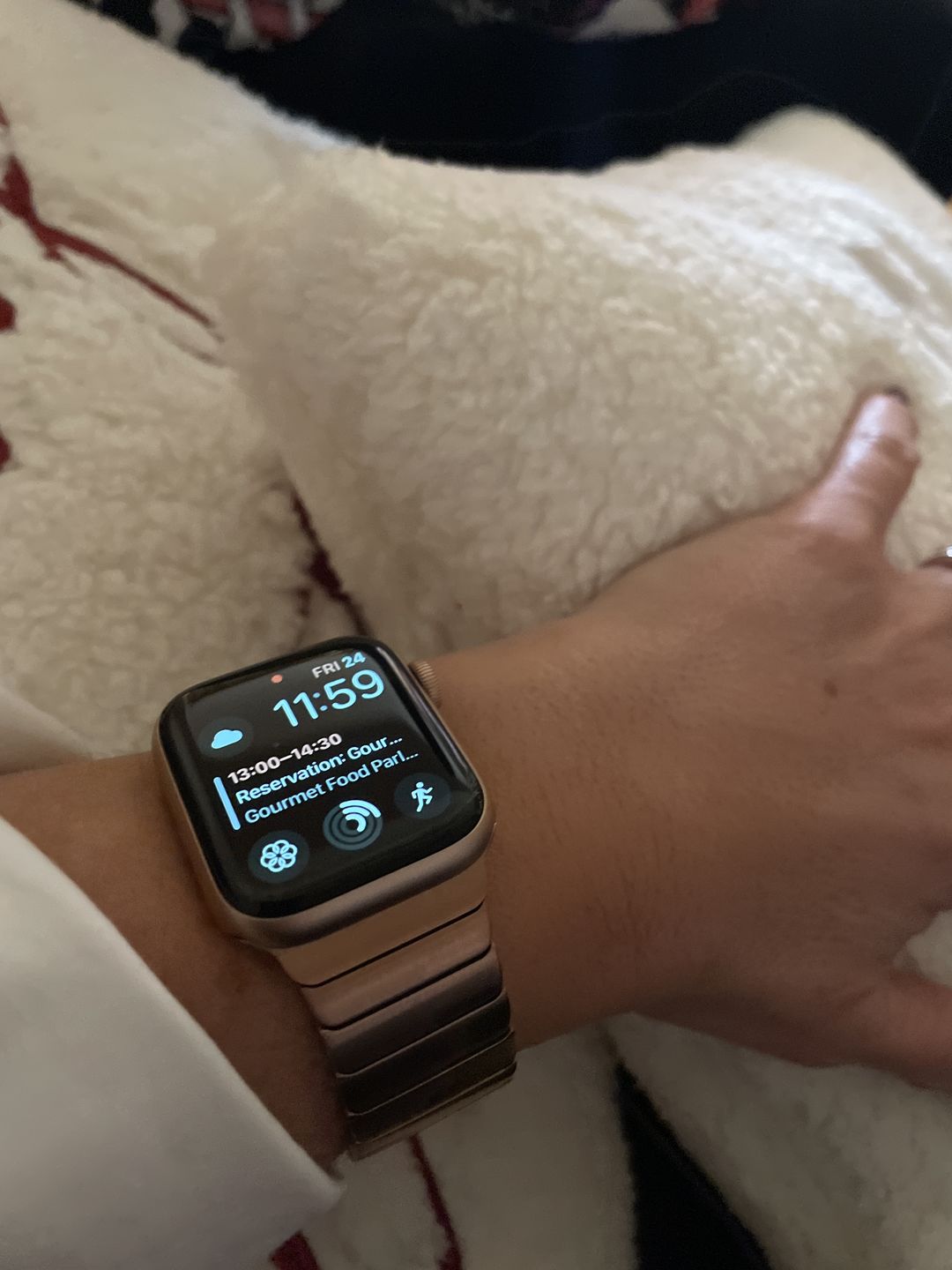 Customer photo review of Neos Stainless Band (4 Colours)
