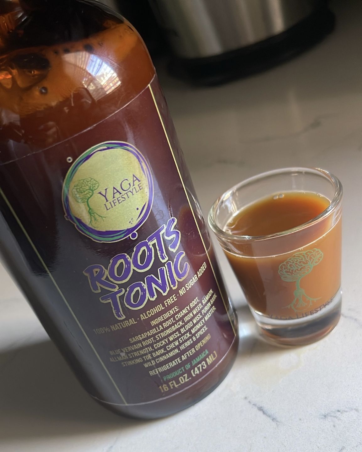 Customer photo review of Yaga Roots Tonic™