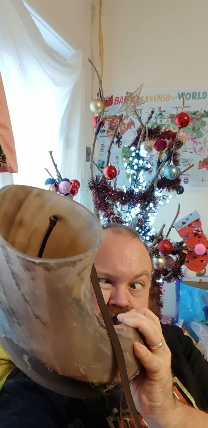 Customer photo review of War Horn - Extra Large