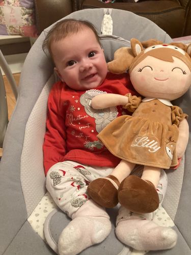 Customer photo review of Personalized Fall Girl in Animal Outfits