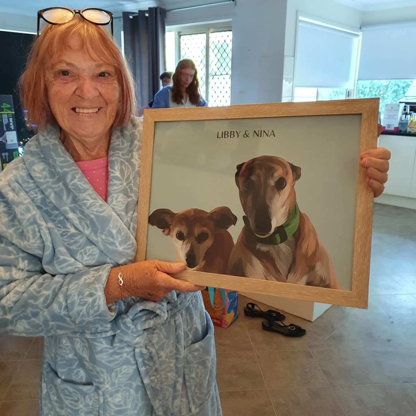 Customer photo review of Custom Pet Portrait (Digital Copy)