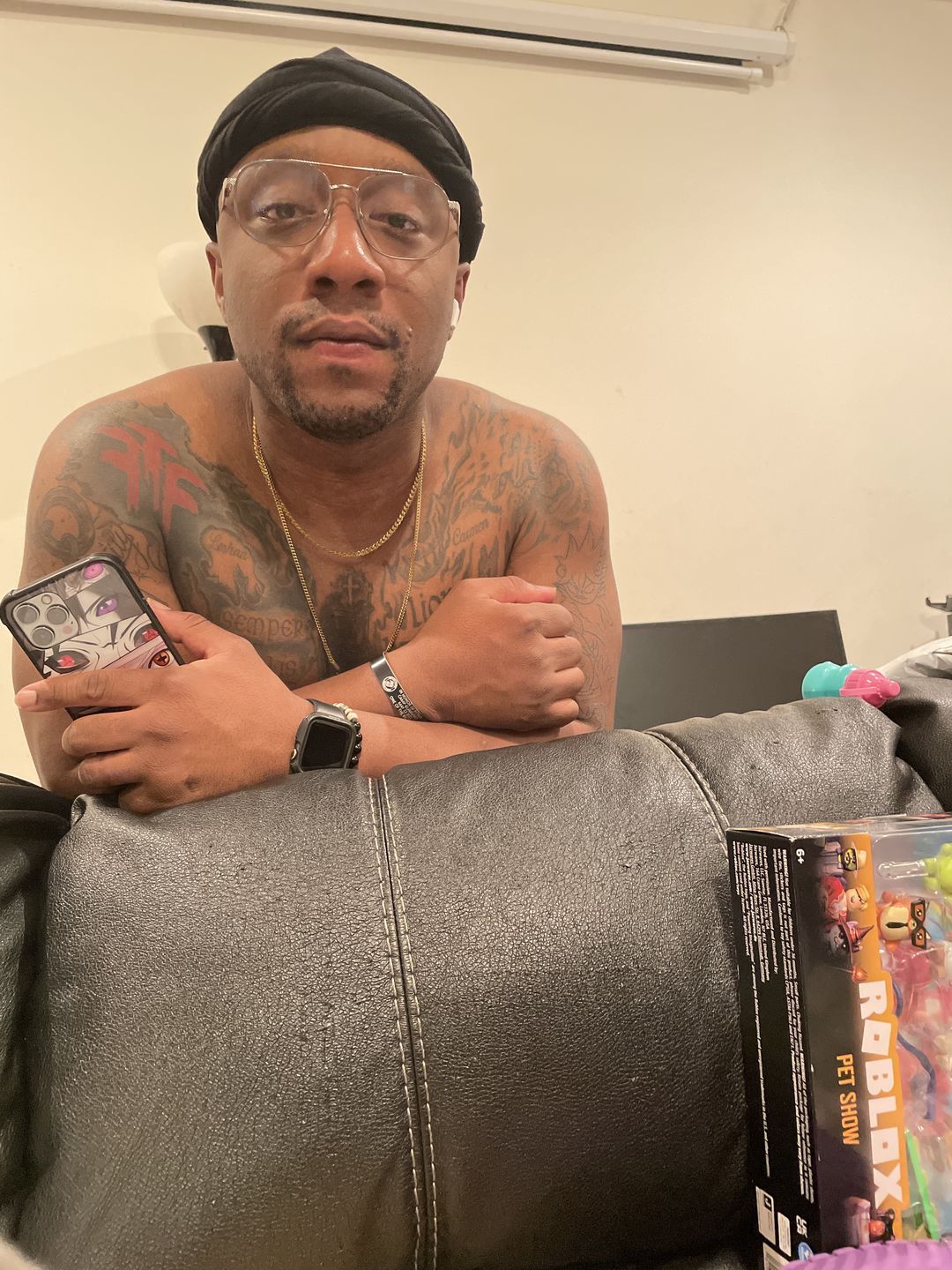 Customer photo review of To My Husband, God Gave Me You - Cuban Link Chain