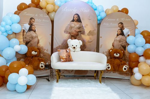 Customer photo review of Custom Arched Wall Covers Custom Chiara Backdrop Covers for Party Decoration Covers ONLY