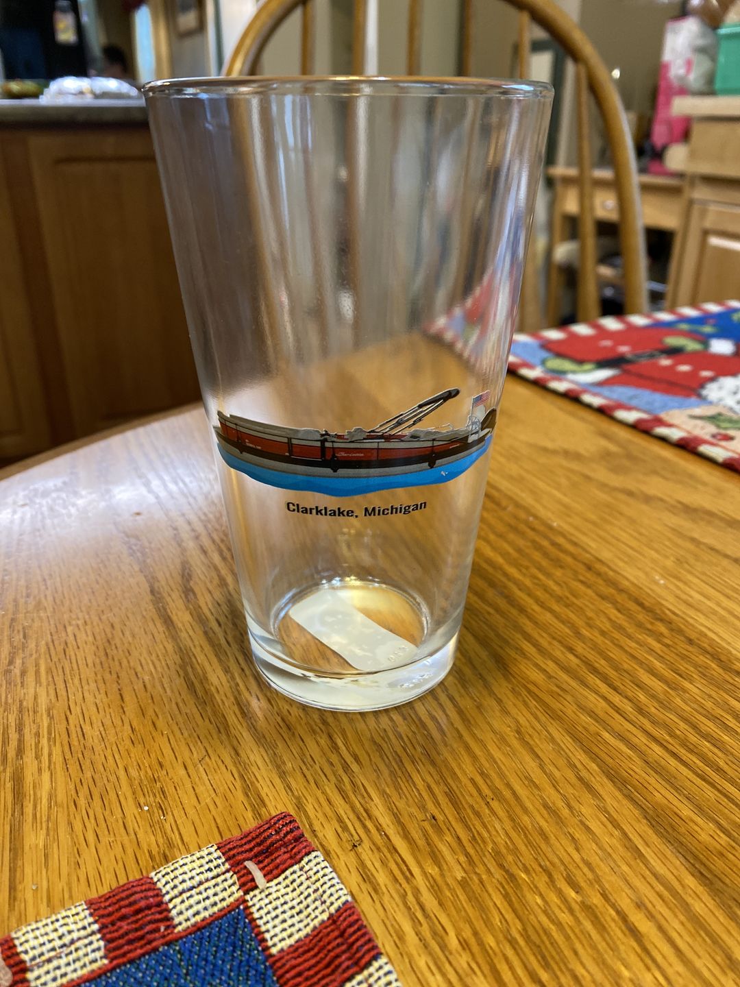 Customer photo review of Custom Pint Glasses