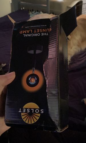 Customer photo review of The Sunset Lamp™