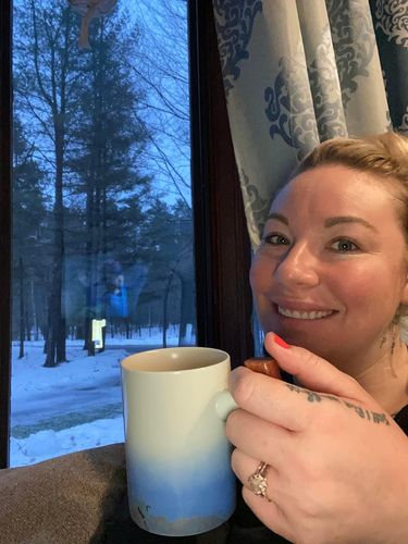 Customer photo review of The Crane Coffee & Tea Mug
