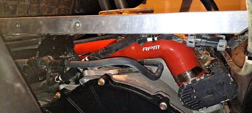 Customer photo review of RPM-SxS Polaris RZR Turbo XP XP4 Turbo S & Pro - Silicone Charge Tube