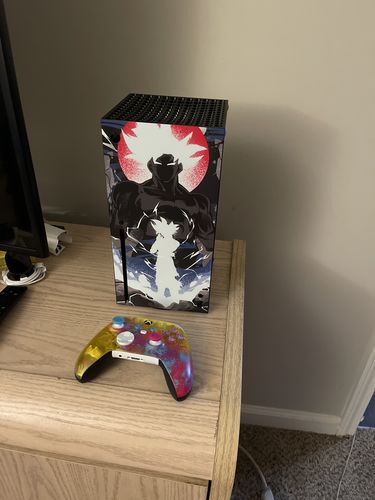 Customer photo review of Ultra Instinct V2 - Xbox Series X Console Skin