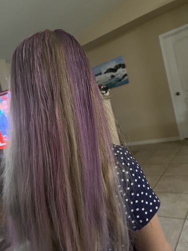 Customer photo review of Hair Color Wax