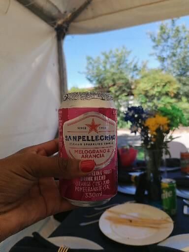 Customer photo review of Sanpellegrino | ISD Pomegranate and Orange 330ML