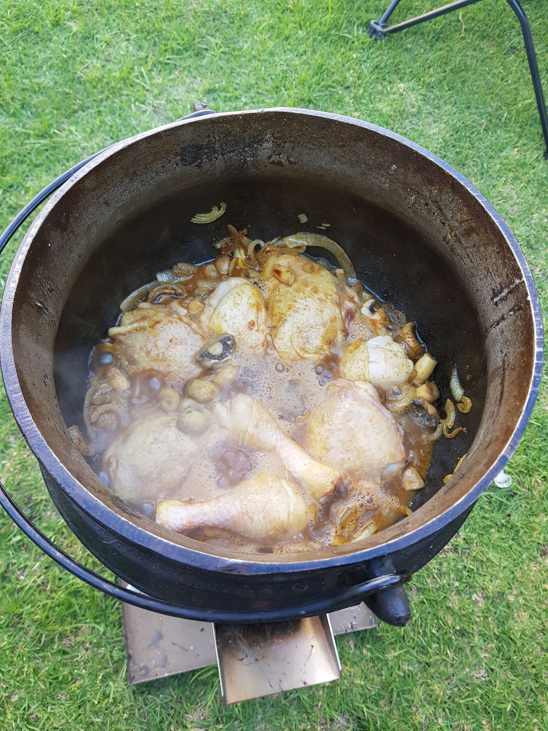 Customer photo review of BraaiPlank™ ROCKETSTOVE+