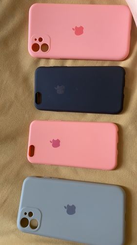 Customer photo review of iPhone Camera Protection Silicone Cases