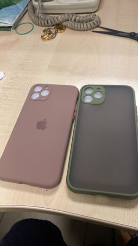 Customer photo review of iPhone Camera Protection Silicone Cases