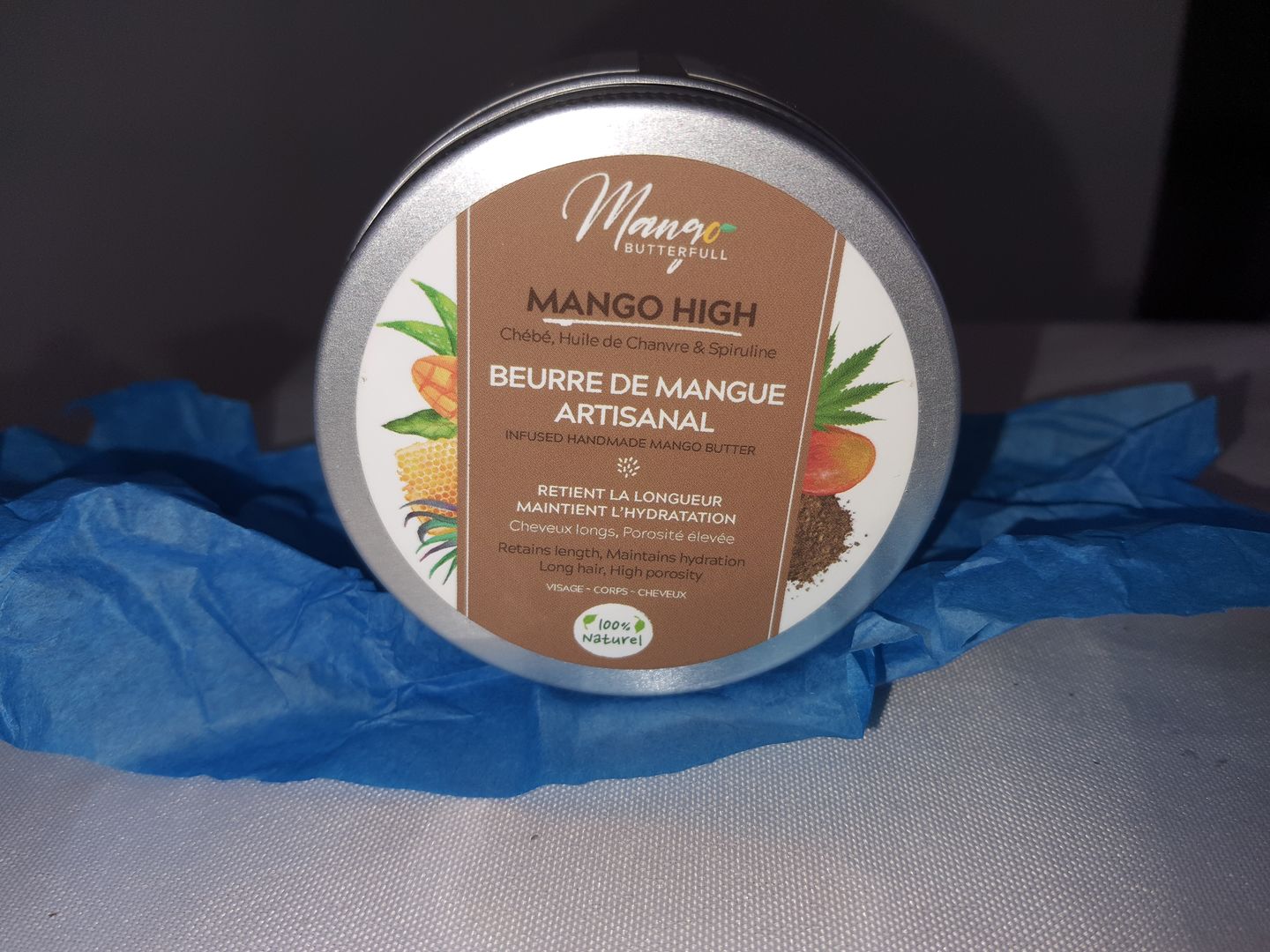 Customer photo review of Beurre de mangue artisanal HIGH