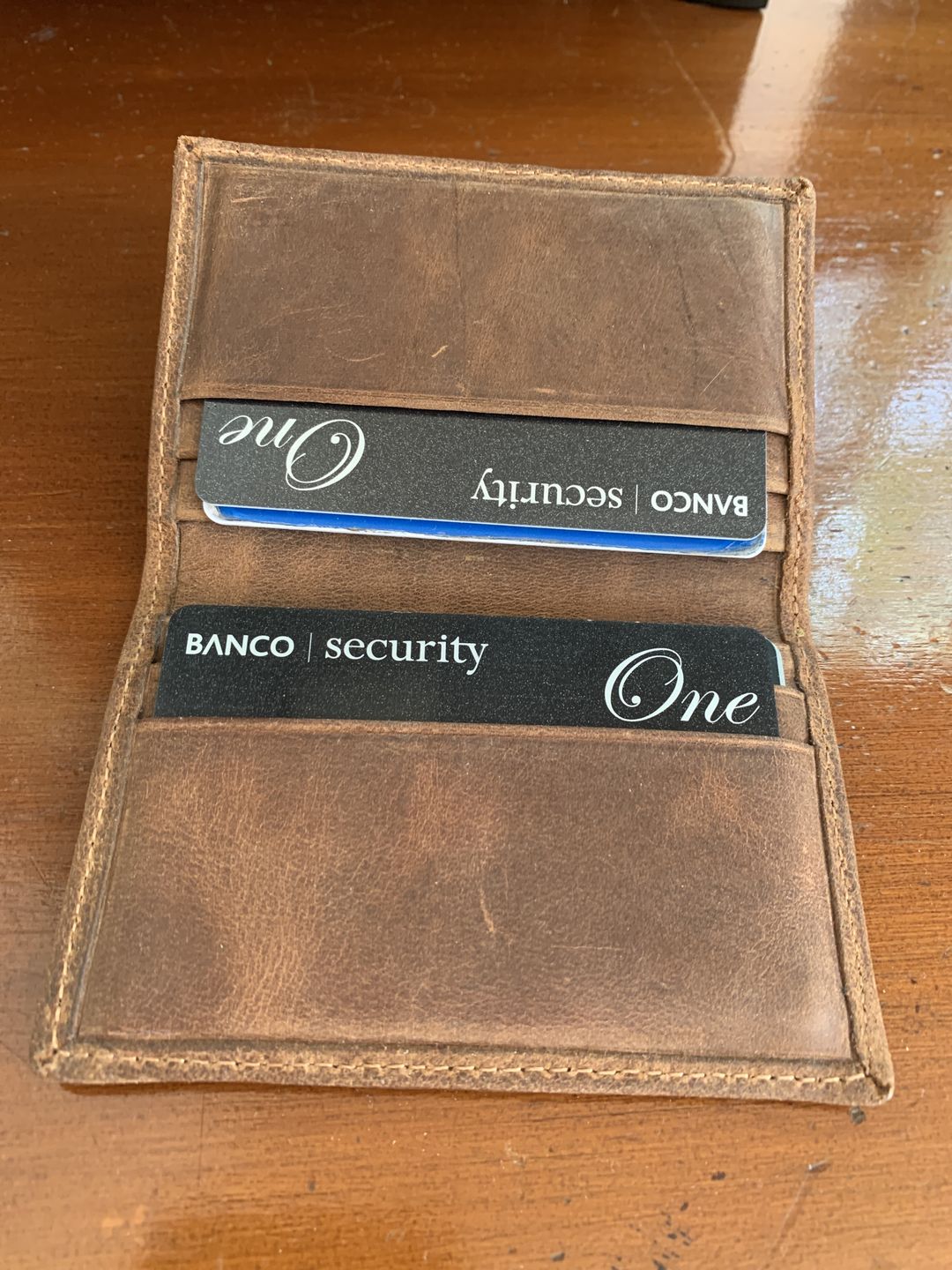 Customer photo review of Tarjetero Graso