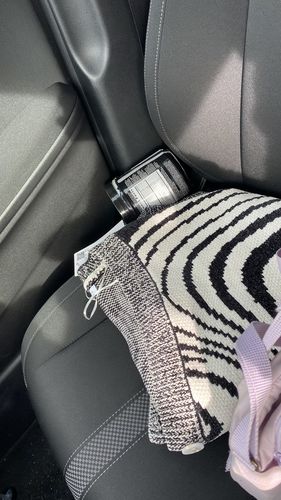 Customer photo review of Abstract Pattern Drop Shoulder  Ripple Oversized Cardigan