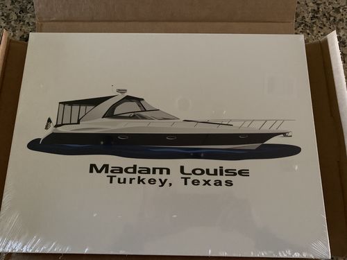Customer photo review of Custom Digital Boat Portrait
