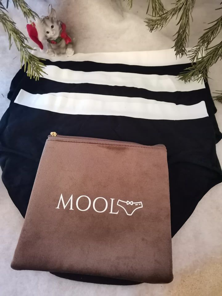 Customer photo review of Mool Bag - Pochette pour Transporter Tes Culottes Menstruelles