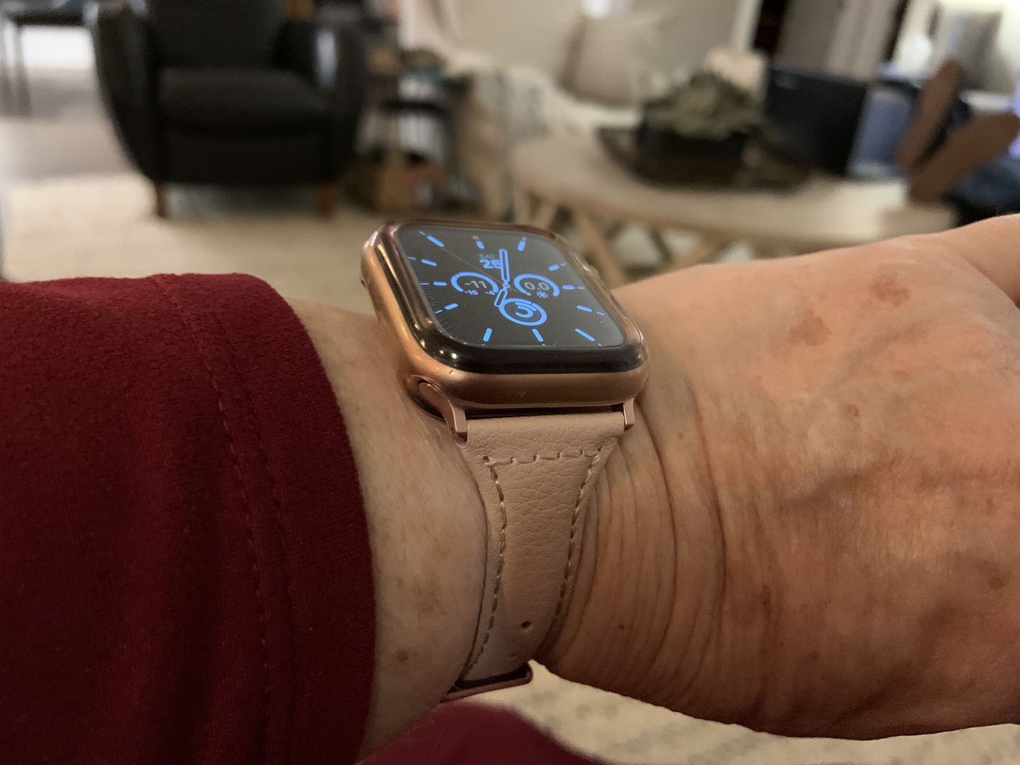 Customer photo review of Artemis Leather Strap (7 Colours)