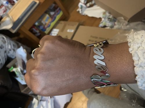 Customer photo review of Namesake Cuff
