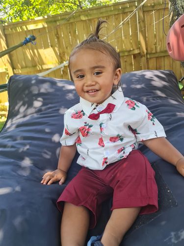 Customer photo review of Shorts Party Set