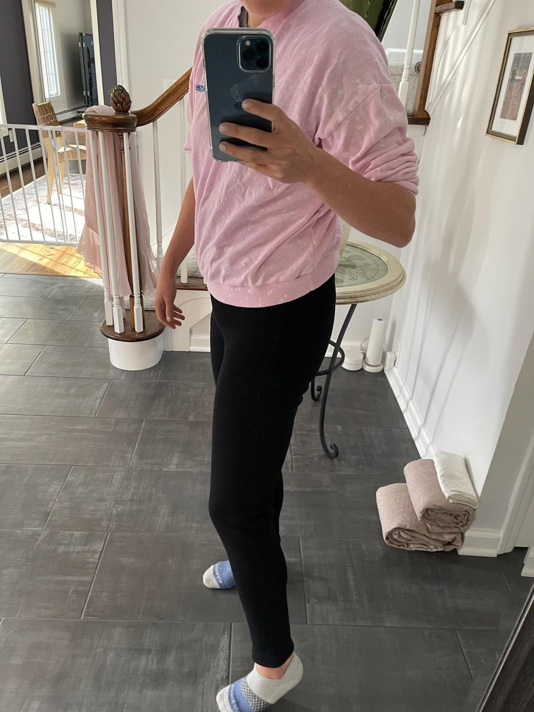 Customer photo review of Sherpa-Cotton Leggings