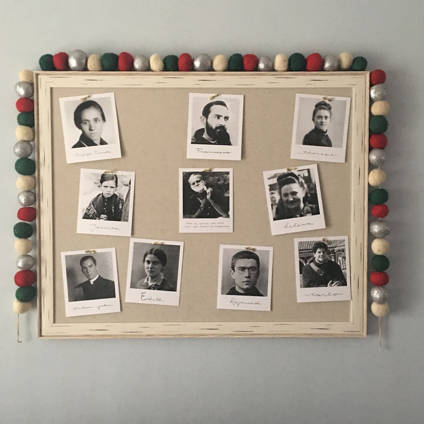 Customer photo review of Custom Polaroid Saint Pack