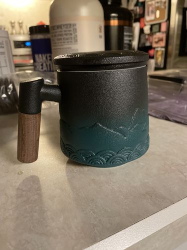 Customer photo review of Mountain & Sea Coffee & Tea Mug