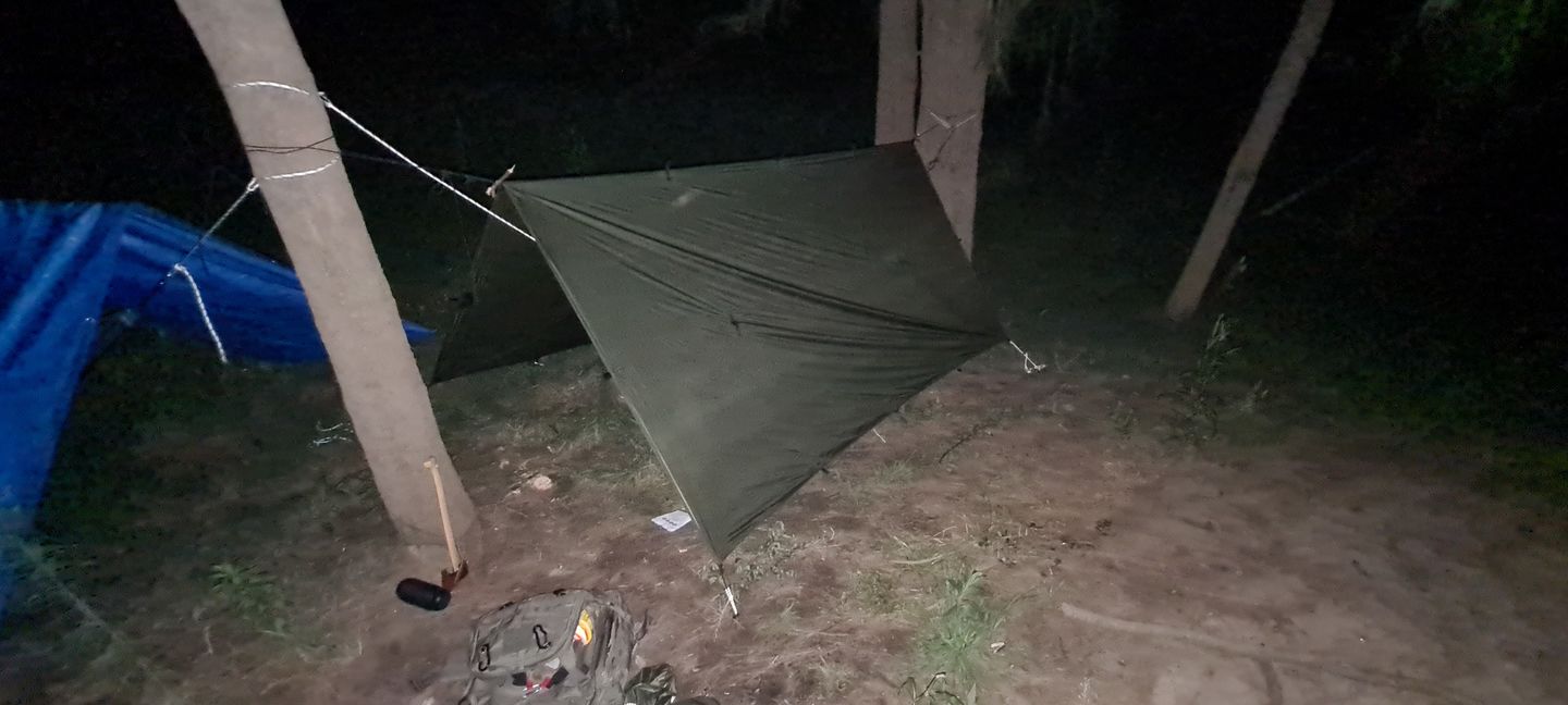 Customer photo review of Ultralight Hammock Set