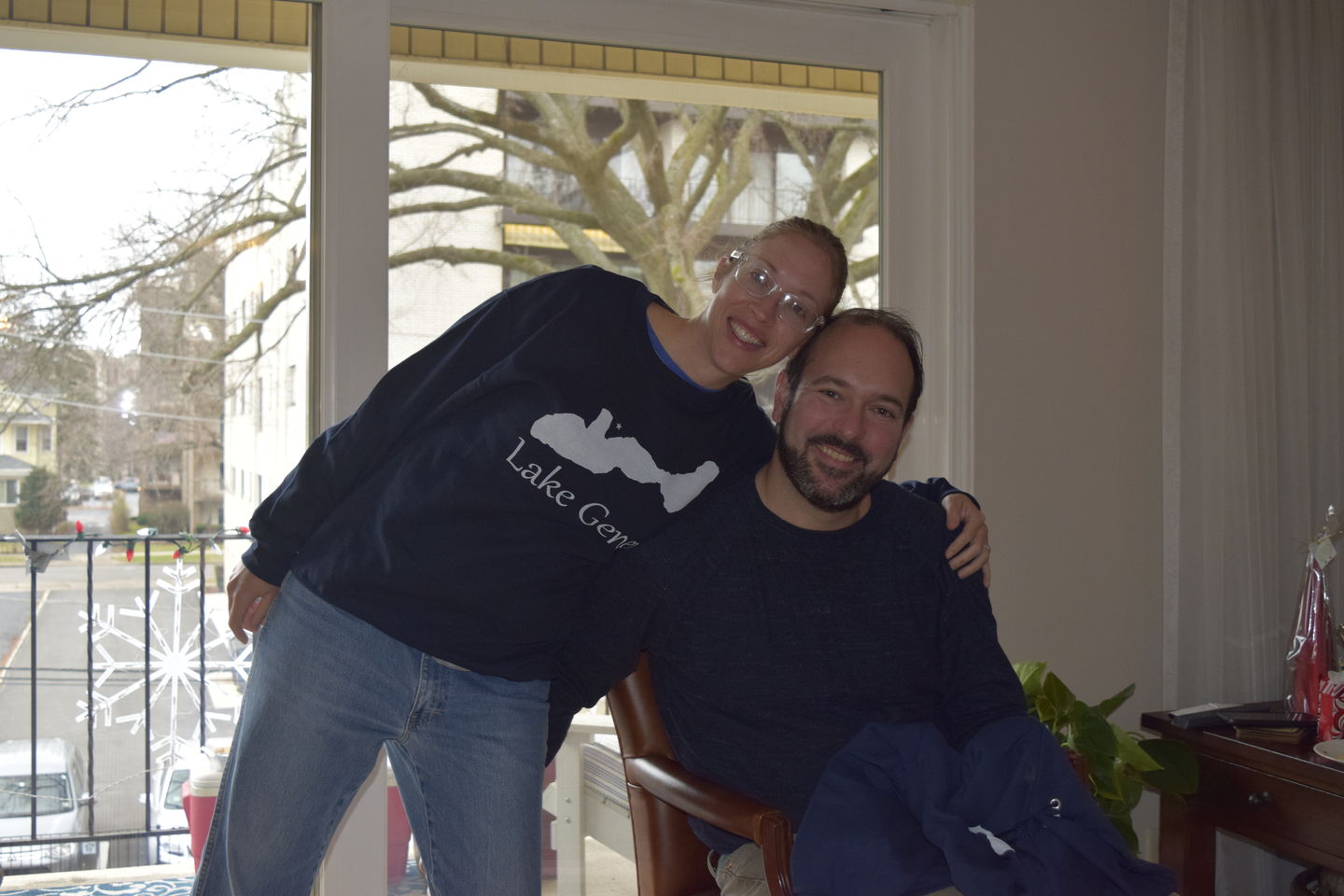 Customer photo review of Lake Custom Hooded Sweatshirt