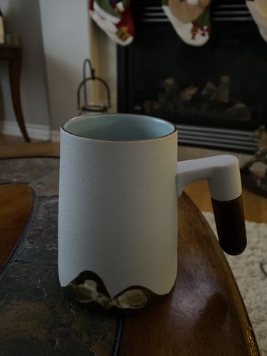 Customer photo review of Morning & Night Coffee & Tea Mug