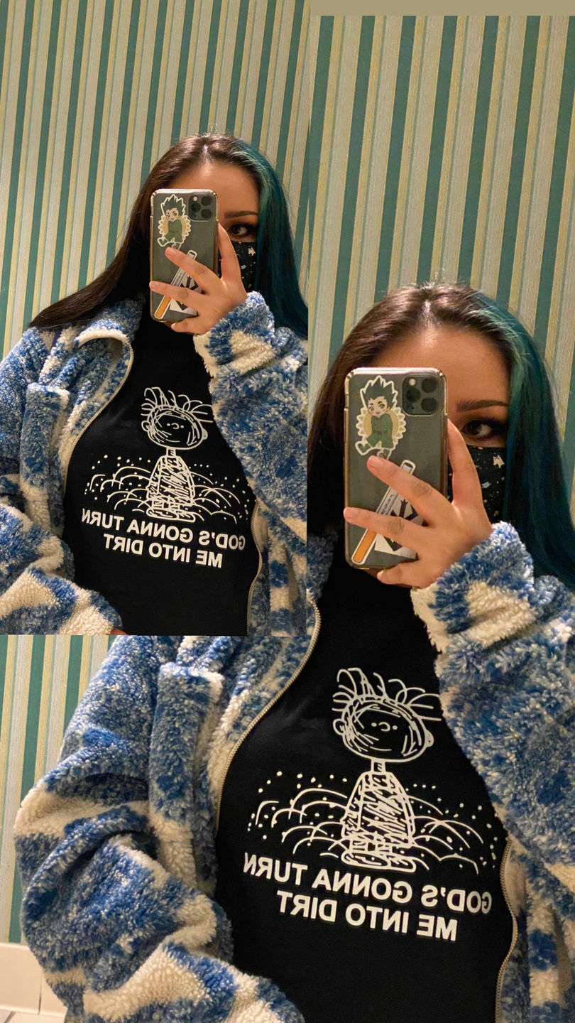 Customer photo review of DIRT SHIRT