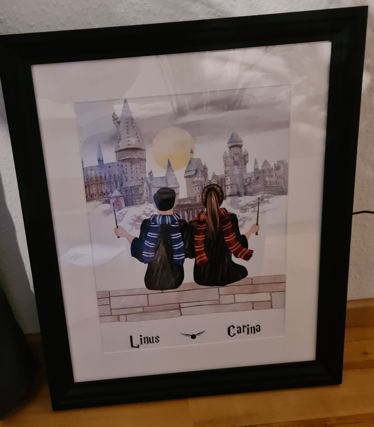 Customer photo review of Zauberinnen/Zauberer - Personalisiertes Poster