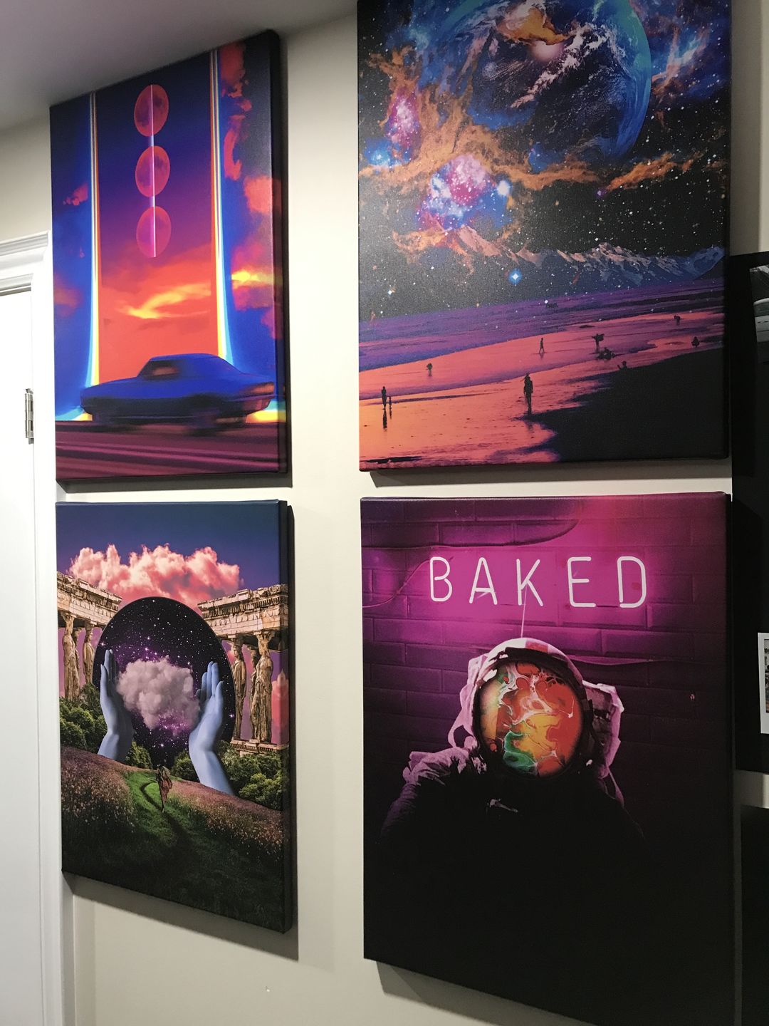 Customer photo review of Everlasting Life Canvas Art